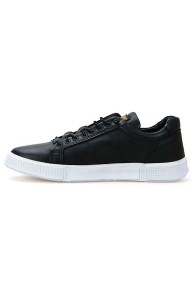 Hammer Jack 102 20250-M Basel M Pantofi casual pentru bărbați NEGRU-GALBEN