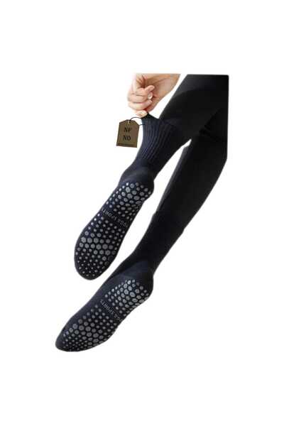 NF ND ENEFENDİ Дамски чорапи за йога - шест ребра, неплъзгаща се подметка, па...