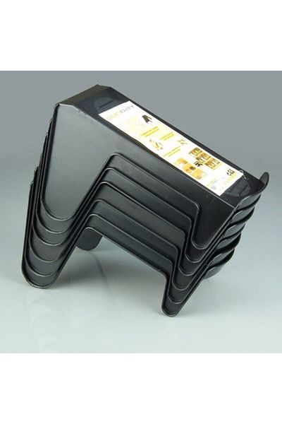 FırsatVar Plastic In-Cabinet Shoe Ramp - Single Shoe Organizer Shelf