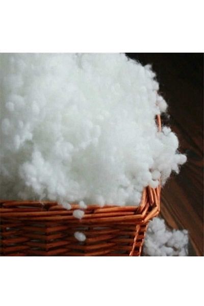 AYHOME 100% Beads Silicone White Fiber - 500Gr Pillow Toy Filler Home Accessory