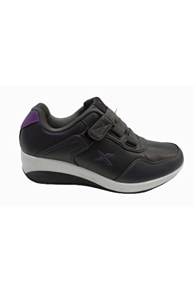 Kinetix Sımena Women's Wedge Sports Shoes K.Grey