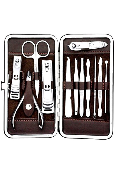 FırsatVar Erkekler Için Tırnak Bakım Seti Takımı Tırnak Makası Çantalı