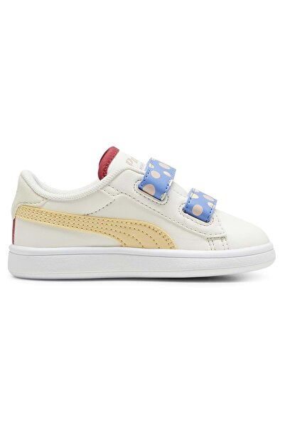 Puma Smash 3.0 Summercamp V in 395605-01 Baby Sports Shoes White