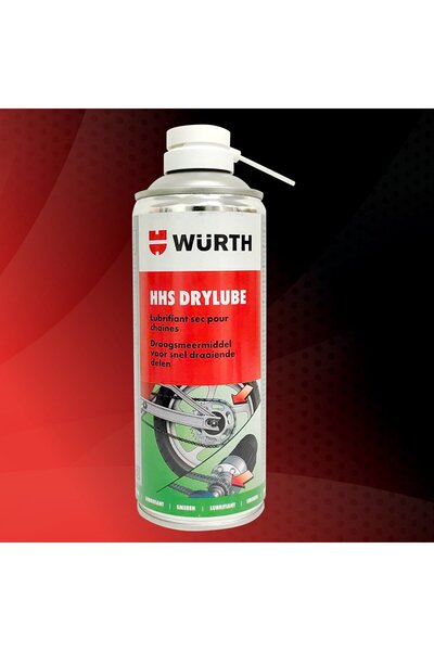Würth HHS Drylube (HHS 100) Motorsiklet Zincir Yağı Sprey 400 Ml