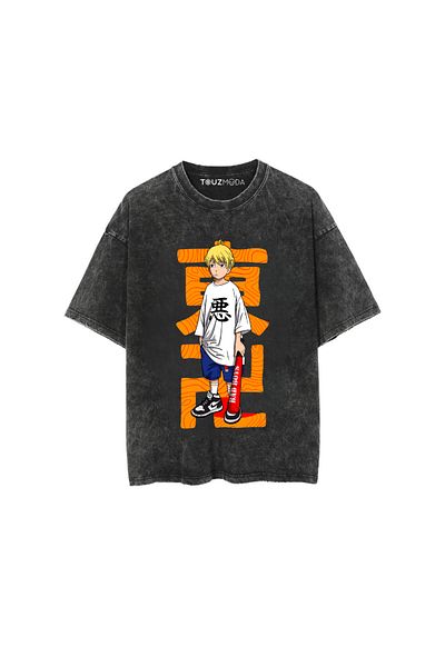 Touz Moda Anime Tokyo Revengers Printed Unisex Oversize T-Shirt
