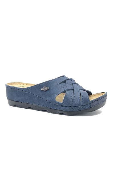 Kids Club Shoes Aryan D.r Papuci Ortopedici Recomandati damă ALBASTRU INCHIS