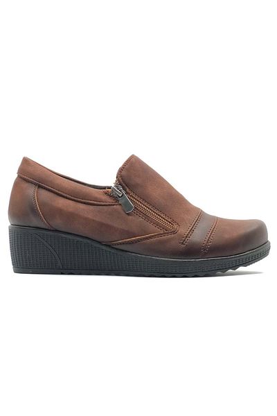 Kocamanlar Ayakkabı Ayakdaş 644 Oxford Women's Shoes TABA