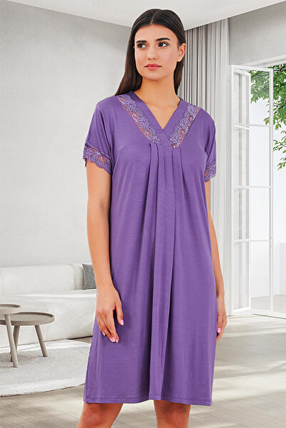 Bella Linda Viskon Klasik Anne Gecelik