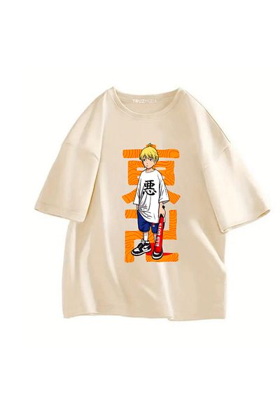 Touz Moda Anime Tokyo Revengers εμπριμέ Unisex Oversize T-shirt