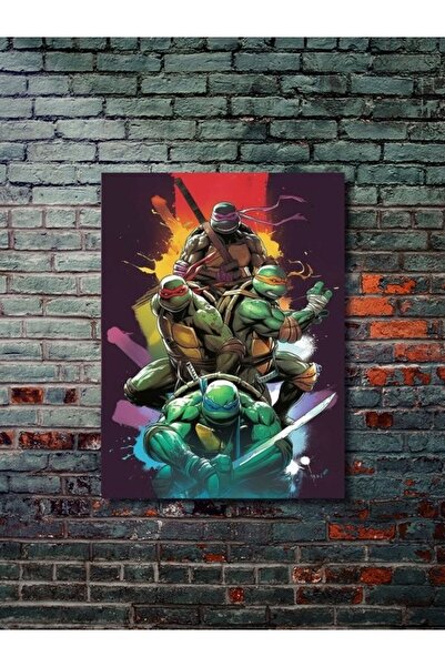 ZNC Ninja Kaplumbağalar - Film & Dizi Posterleri, Özel Tasarım Kağıt Poster, ...