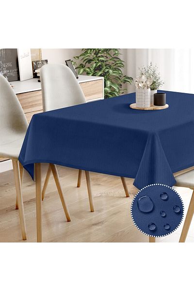 Evim Canvas Dark Saks Liquid Proof Stain Resistant Table Cloth