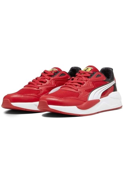 Puma 307827-02 Pantofi sport pentru bărbați X-Ray Ferrari Speed ​​ROȘU-ALB