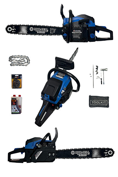 Hanswerk Mur-cell Benzinli Testere 58cc 50cm Pala Ağaç Odun Dal Kesme Makines...