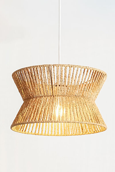 NYLife Hasır Rafya Rustik Bohem Avize