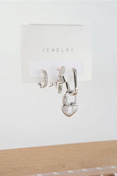 By Zeyna Aksesuar أقراط نسائية من سلسلة Vip مضادة للحساسية من حجر الزركون مكو...