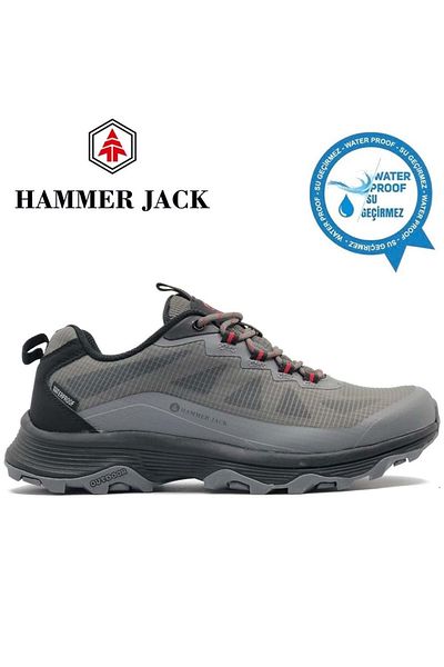 Hammer Jack Duisburg 101-23756-m Αδιάβροχα ανδρικά αθλητικά παπούτσια εξωτερικού χώρου - Γκρι