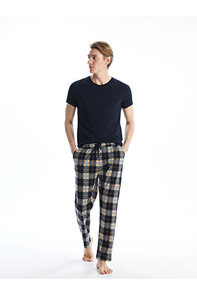 LC Waikiki Lcwk Standart Kalıp Ekose Erkek Pijama Alt