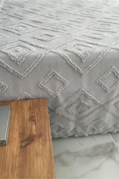 Jolie Maison Sanem Gray Pique Set