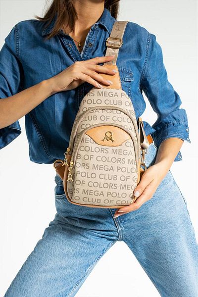 Baginn Γυναικεία τσάντα σώματος Τσάντα στήθους Vegan δέρμα 27*17 cm Τεχνητό δέρμα BadyBag Κατάλληλο για καθημερινή χρήση