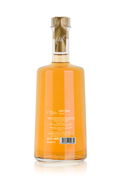 DAYE HATUN Işkın Kökü Sirkesi/rheum Ribes Vinegar (DOĞAL FERMENTE CANLI SİRKE/NAT. FERM/500 ML)