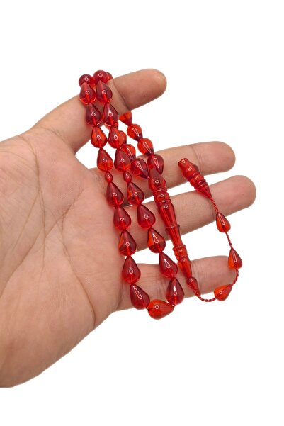 Han Ticarethane Model special Imameli Tear Powder Amber Tasbih