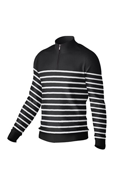 Store Yarım Fermuarlı Erkek Triko Kazak