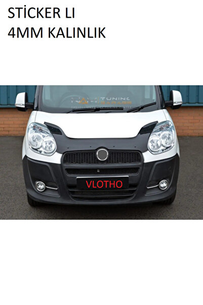 Vlotho STİCKER LI Fiat Doblo 2010 2011 2012 2013 2014 2015 Ön Kaput Koruyucu ...