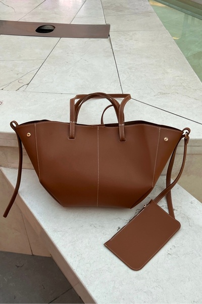 Cholyn Polen Taba Rengi Kadın Çantası