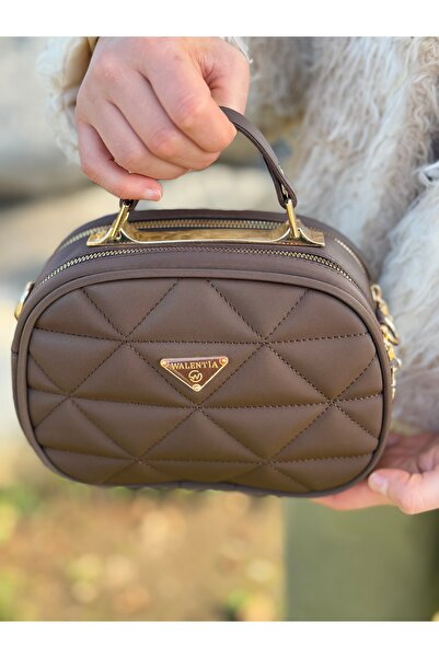 DEV 3 ADAM Geantă de umăr și de mână pentru femei, simplă și elegantă, cu compartiment pentru cafea și curea reglabilă