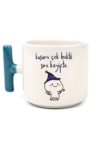 Tanem Tasarım عذرًا، لقد رأينا الكثير من الفرح - كوب بمقبض T