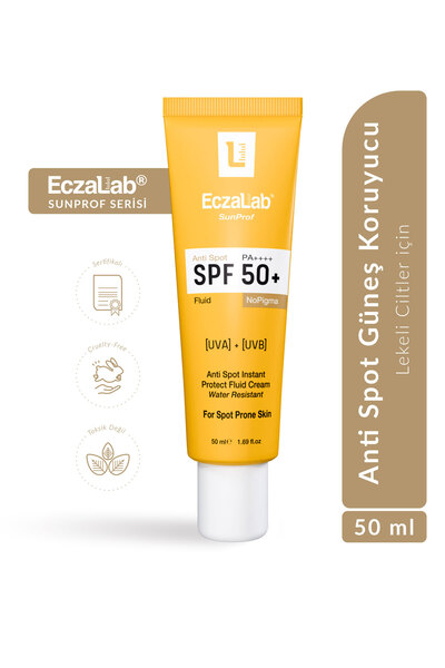 eczalab Sunprof Spf 50 Anti-spot Güneş Kremi | Leke Karşıtı & Mavi Işık Koruy...
