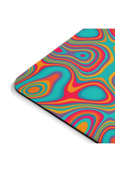 BASKIBAZAR Since 2020 Illustration Pattern Printed Rectangular Mousepad