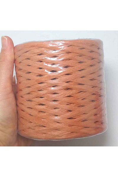 Nusrat Bilişim Brick Colored Bag Accessory - Raffia Rope