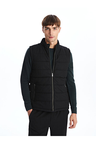 LC Waikiki Ozmarka New Season Slim Fit Stand Collar Men's Puffer Vest