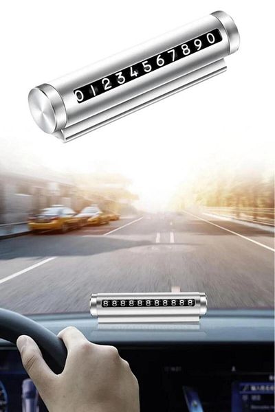 optana Auto Phone Number Flip Aluminum Case Auto Parking Numberer Parkingmatic Phone Number
