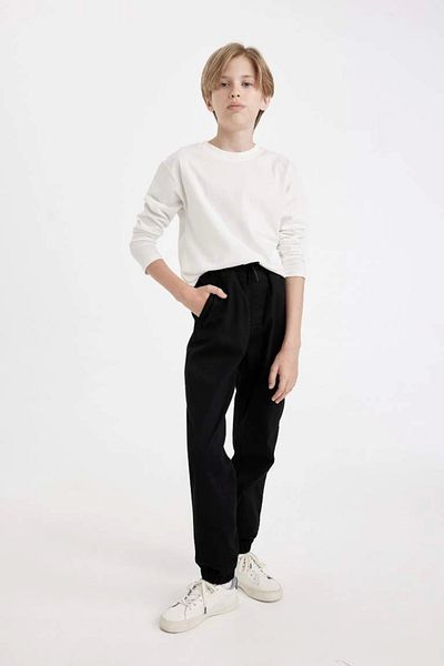 DeFacto A9395 Pantaloni din Gabardină Jogger Leg