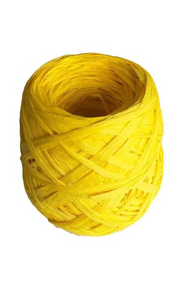 Nusrat Bilişim Yellow Raffia Bag Accessory - 100 Gr