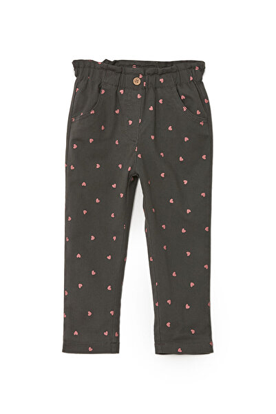 LC Waikiki Dívčí kalhotky s potiskem a elastickým pasem - W4Bn08Z1