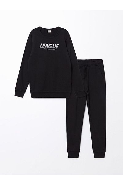 LC Waikiki Set de trening groase pentru băiat cu gât crew