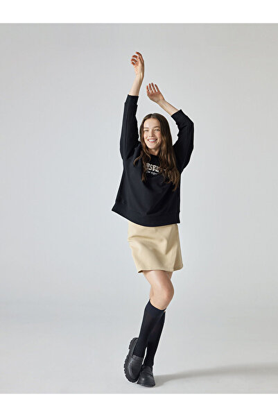 LC Waikiki LCW Vision Kadın Dar Kalıp Düz Şort Etek