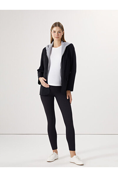 LC Waikiki Alita City with a Difference, Lcwaikiki Maternity Black Plain Legg...