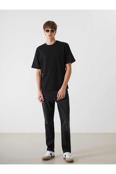 LC Waikiki Ανδρικό μπλουζάκι New Season Crew Neck Combed Cotton - S52693Z8