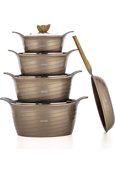 DMS GERMANY COOKWARE 16 PICESE GRANIT