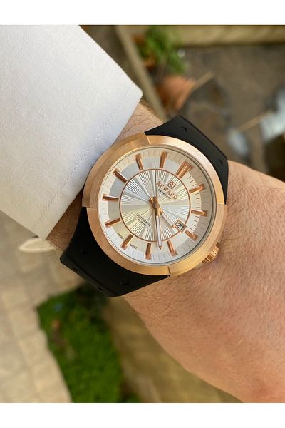 Reward 5 Atm Waterproof Sports Model Silicone Band Men's Wristwatch