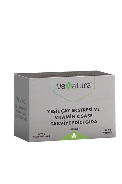 VeNatura Green Tea Extract and Vitamin C - 30 Sachets