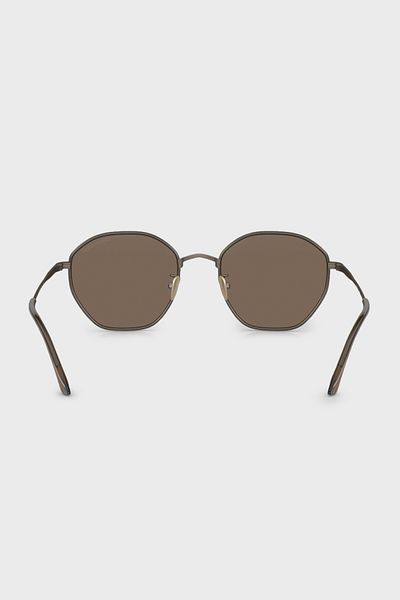 Giorgio Armani Man Square Sunglasses- Ar 6150 - Lense Size:53mm - Matte Bronze
