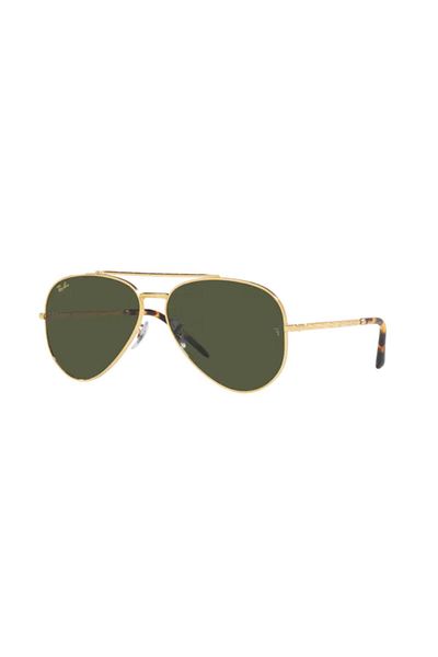 Ray-Ban Ray Ban Unisex Pilot New Aviator Sunglasses- Rb 3625 - Lense Size:58mm - Legend Gold