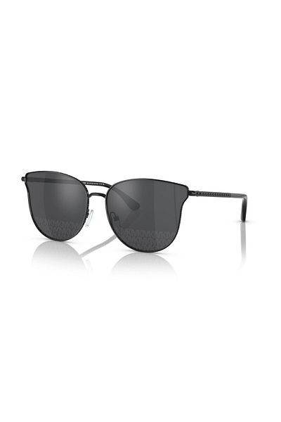 Michael Kors Woman Round Sunglasses- Mk 1120 - Lense Size:62mm - Shiny Black