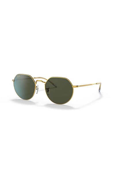 Ray-Ban Ray Ban Unisex Irregular Jack Sunglasses- Rb 3565 - Lense Size:51mm - Legend Gold