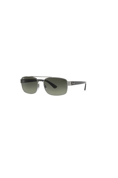 Ray-Ban Ray Ban Man Pillow Sunglasses- Rb 3687 - Lense Size:58mm - Gunmetal